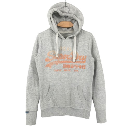 Superdry women grey hoodie - grey,
